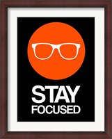 Framed Stay Focused Circle 2