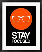 Framed Stay Focused Circle 2