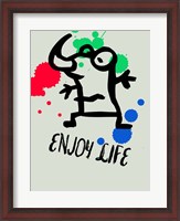Framed Enjoy Life 1