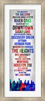 Framed Streets of Houston 1