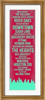 Framed Streets of Houston 1
