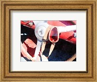 Framed Ferrari Steering Wheel