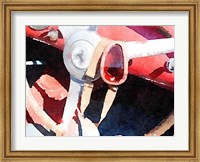 Framed Ferrari Steering Wheel