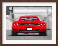 Framed Ferrari F512 Rear