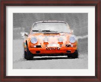 Framed Porsche 911 Race Track