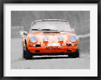 Framed Porsche 911 Race Track