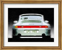 Framed 1993 Porsche 911 Rear