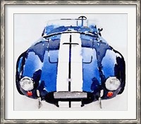 Framed 1962 AC Cobra Shelby