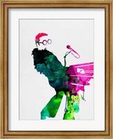 Framed Elton Watercolor