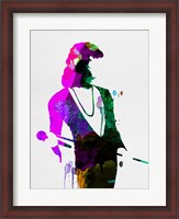 Framed Freddie Watercolor