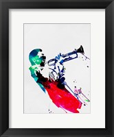 Framed Miles Watercolor