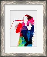 Framed Lorde Watercolor