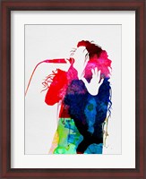 Framed Lorde Watercolor