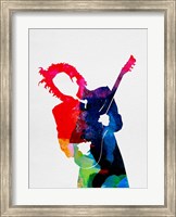 Framed Prince Watercolor