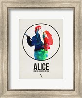Framed Alice Watercolor
