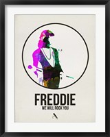 Framed Freddie Watercolor