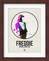 Framed Freddie Watercolor