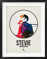 Framed Stevie Watercolor