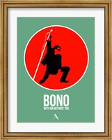 Framed Bono