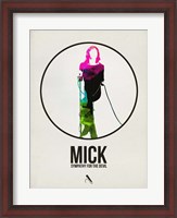 Framed Mick Watercolor