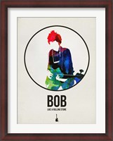 Framed Bob Watercolor