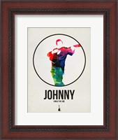 Framed Johnny Watercolor