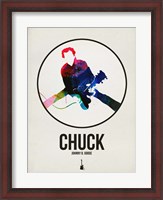 Framed Chuck Watercolor