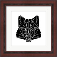 Framed Black Fox