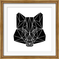 Framed Black Fox