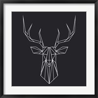 Framed Deer Polygon