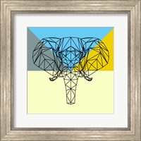 Framed Party Elephant Polygon