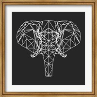 Framed Elephant Polygon