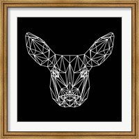 Framed Baby Deer Polygon