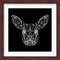 Framed Baby Deer Polygon