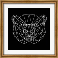 Framed Bear Polygon