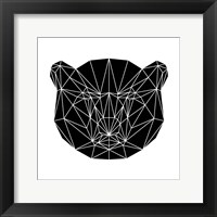 Framed Black Bear Polygon
