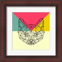Framed Party Cat