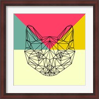 Framed Party Cat