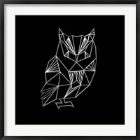 Framed Owl Polygon