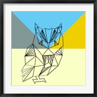 Framed Party Owl