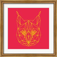 Framed Bobcat Polygon 2