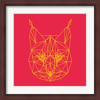 Framed Bobcat Polygon 2