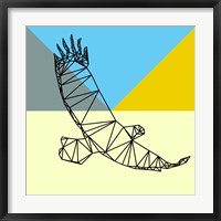 Framed Party Eagle Polygon