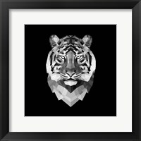 Framed Tiger Head