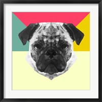 Framed Party Pug