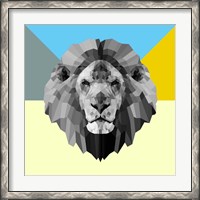 Framed Party Lion
