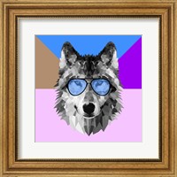 Framed Woolf in Blue Glasses