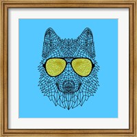 Framed Woolf in Yellow Glasses