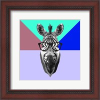 Framed Party Zebra in Glasses