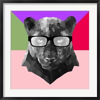 Framed Party Panther in Glasses